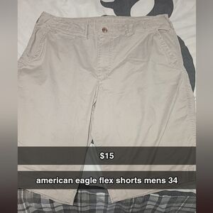 AE flex shorts mens sz 34